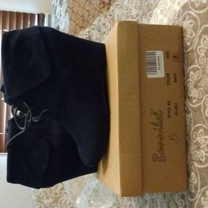 Bonnibel wedge lace up bootie.
